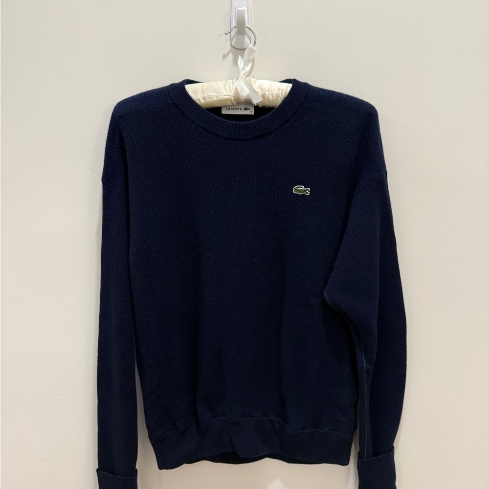 Lacoste Men's Dark Blue Crewneck Sweater